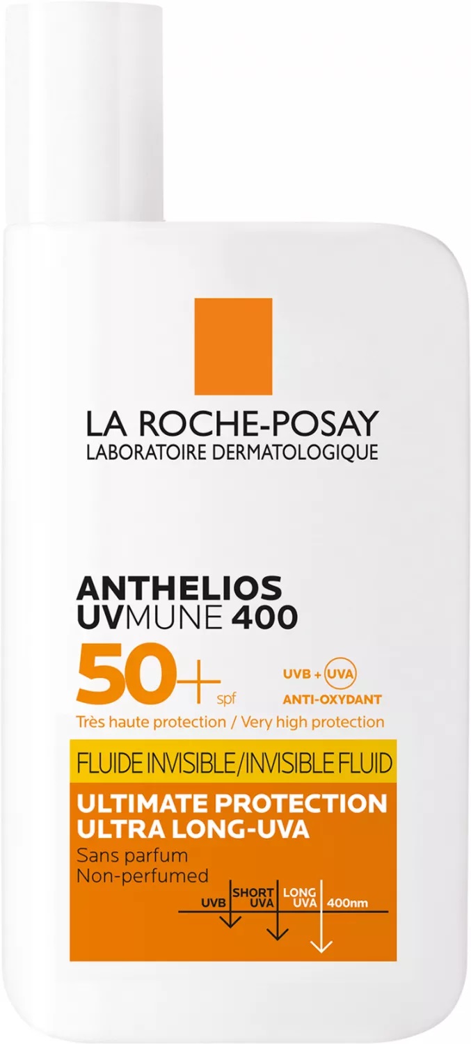 Levně La Roche Posay Fluid na opalování SPF 50+ Anthelios UVMune 400 (Invisible Fluid) 50 ml