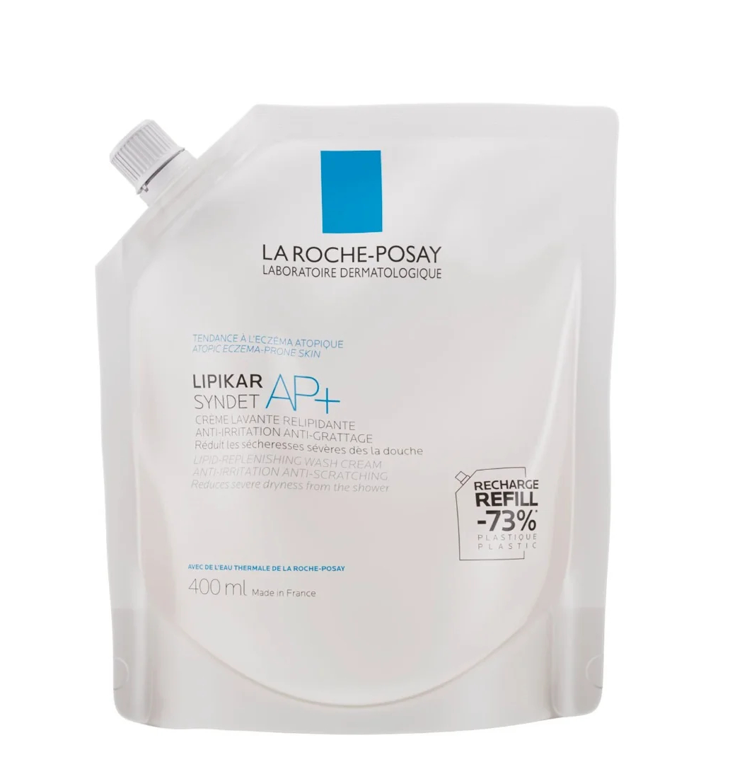 La Roche Posay Náplň do čistiaceho gélu Lipikar Syndet AP+ Refill 400 ml