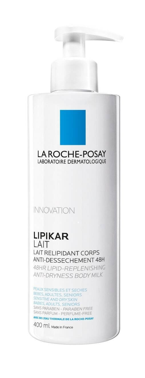 La Roche Posay Relipidační tělové mléko pro suchou pokožku 48H Lipikar Lait (Anti Dryness Body Milk) 400 ml