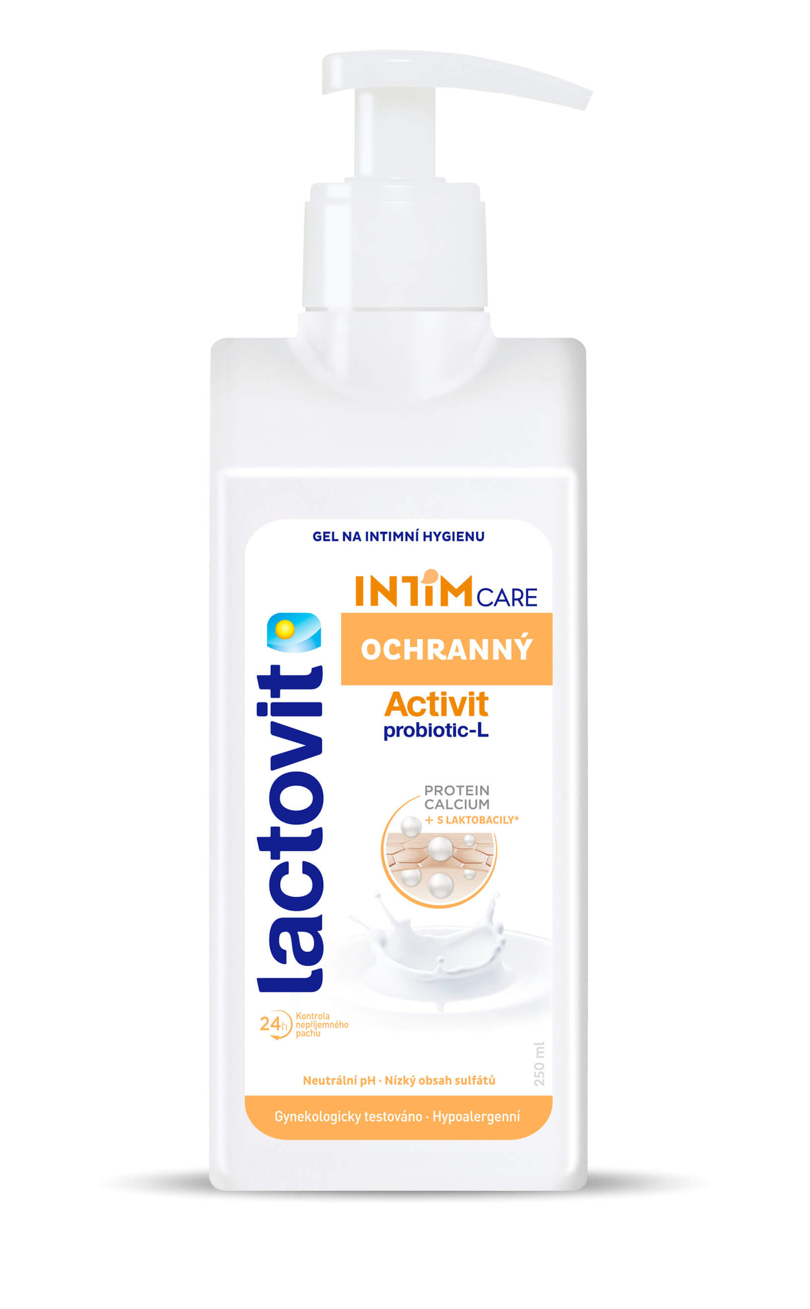 Lactovit Ochranný gel na intimní hygienu Activit (Intim Care) 250 ml