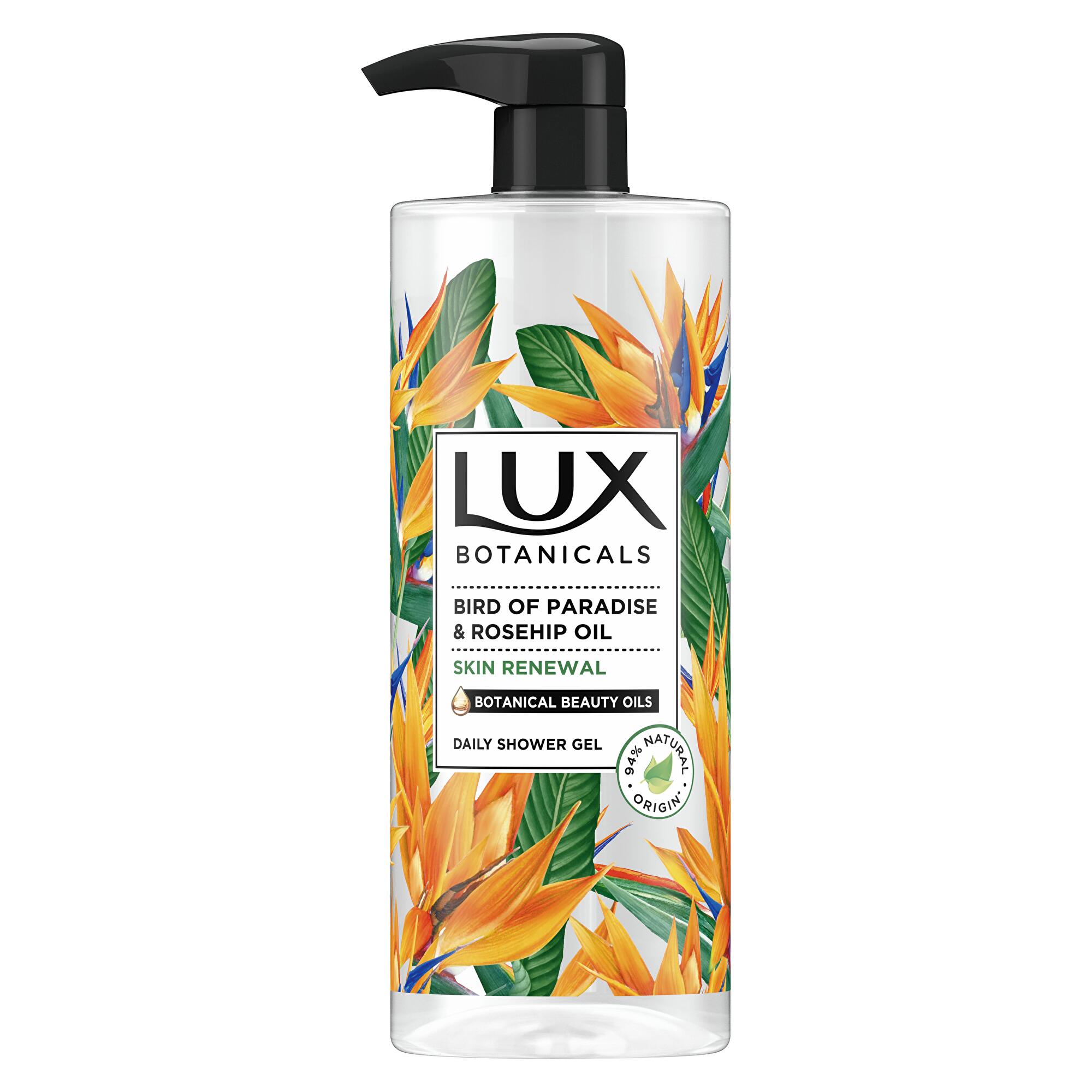 Lux Sprchový gel s pumpičkou Bird of Paradise & Roseship Oil (Shower Gel) 750 ml