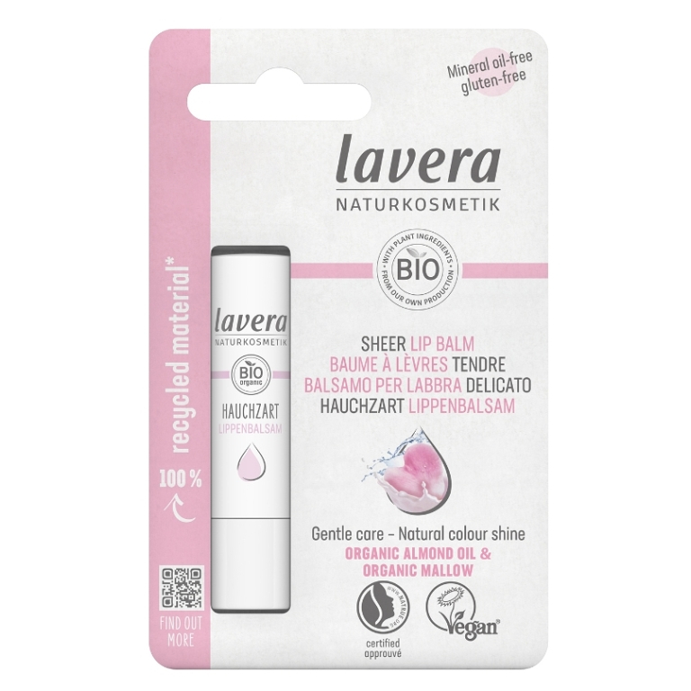 Levně Lavera Balzám na rty Sheer (Lip Balm) 4,5 g