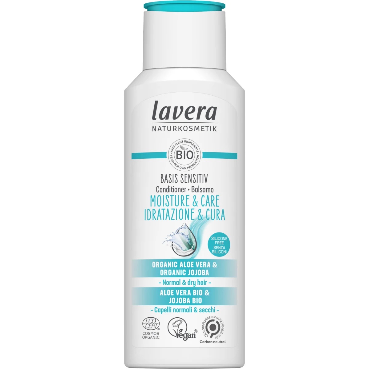 Lavera Kondicionér pro hydrataci vlasů Basis Sensitiv Moisture & Care (Conditioner) 200 ml