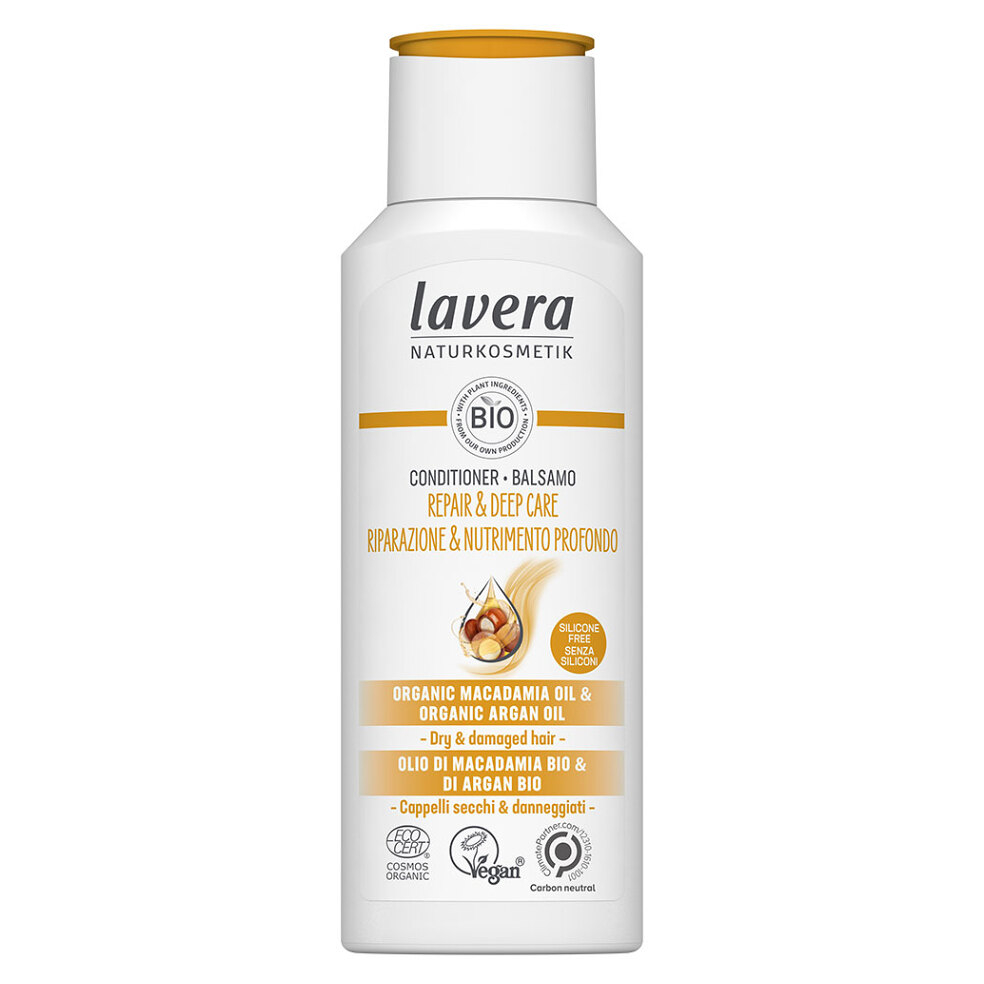 Levně Lavera Kondicionér pro suché a poškozené vlasy Repair & Deep Care (Conditioner) 200 ml