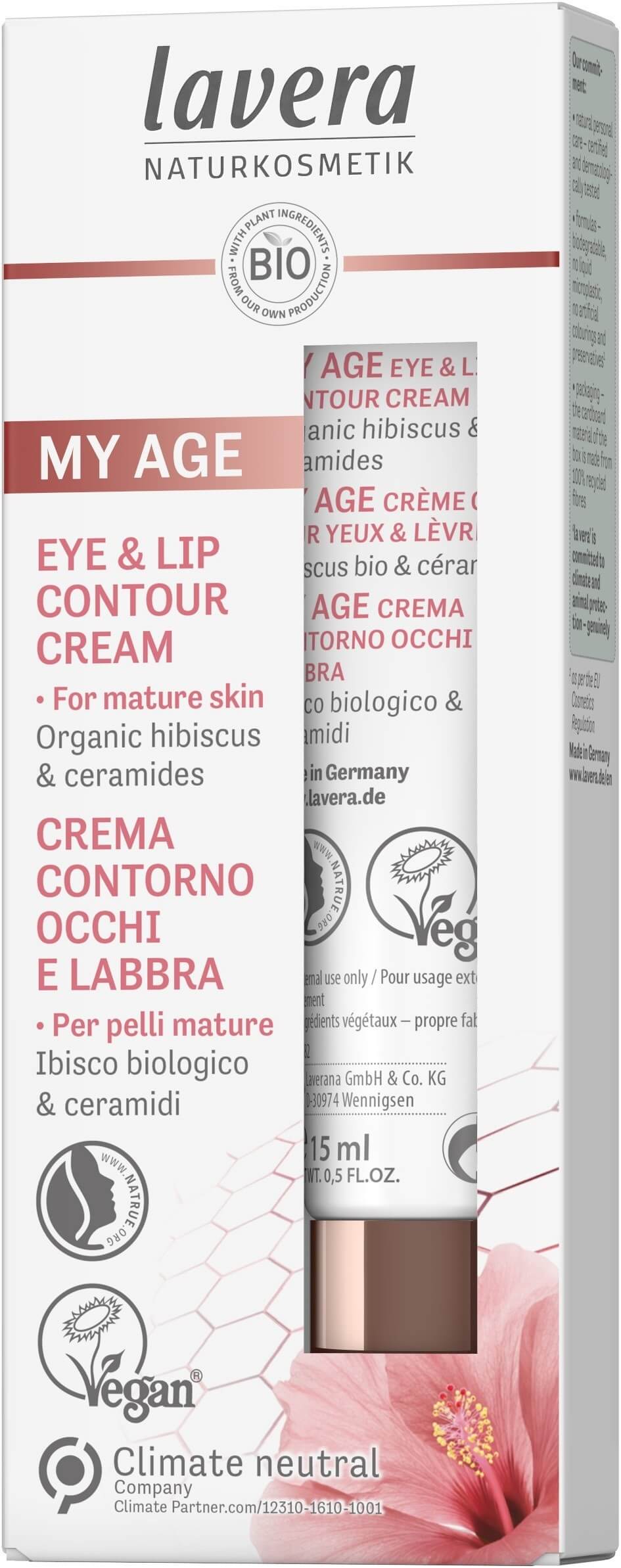 Zobrazit detail výrobku Lavera Krém na kontury očí a rtů My Age (Eye & Lip Contour Cream) 15 ml