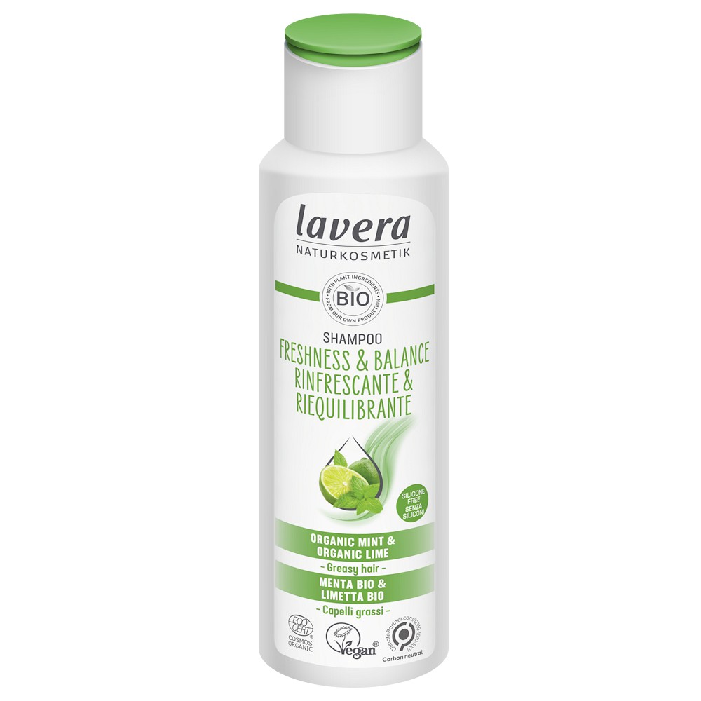 Levně Lavera Šampon pro mastné vlasy Freshness & Balance (Shampoo) 250 ml