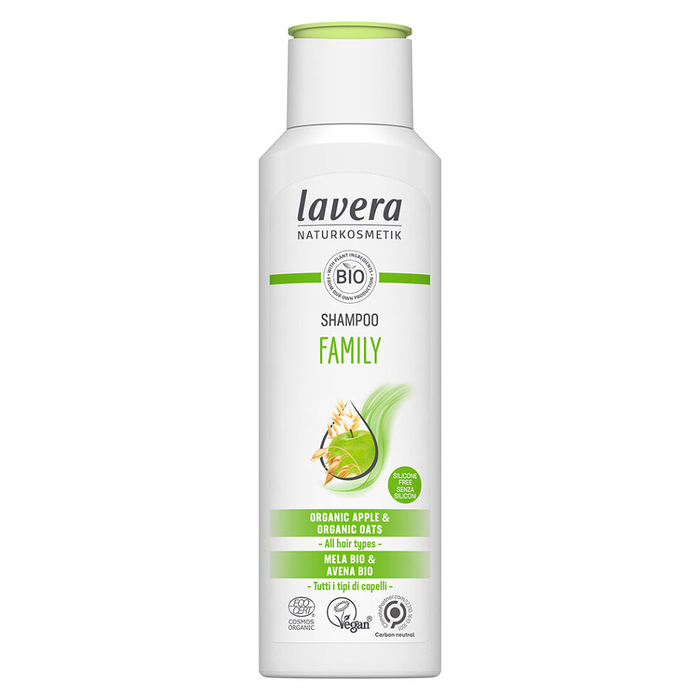 Levně Lavera Šampon pro všechny typy vlasů Family (Shampoo) 250 ml
