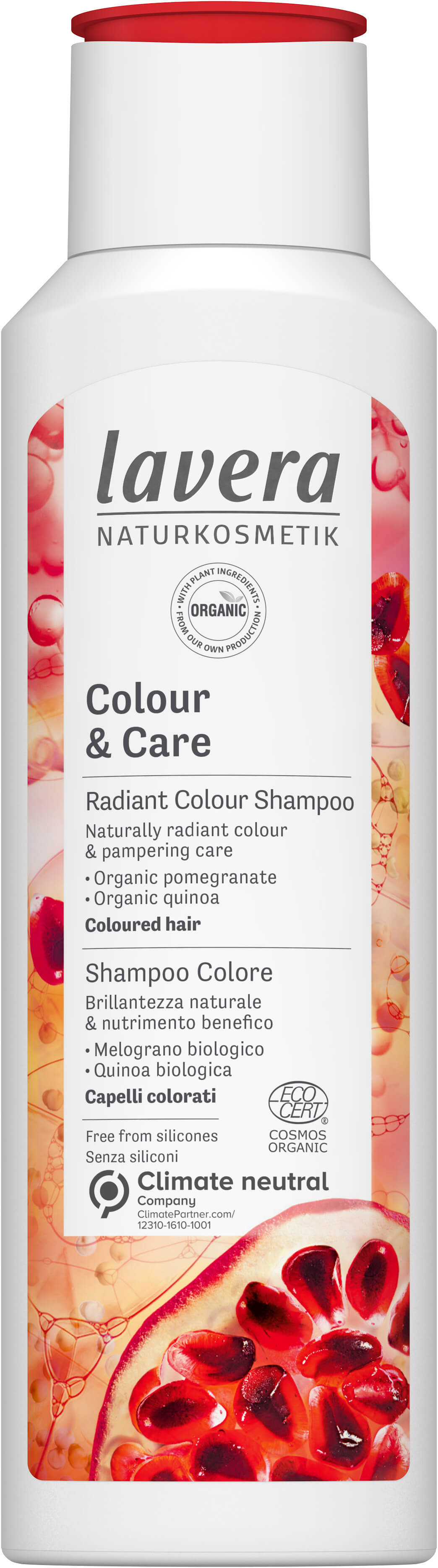 Lavera Šampon pro barvené vlasy Colour & Care (Shampoo) 250 ml
