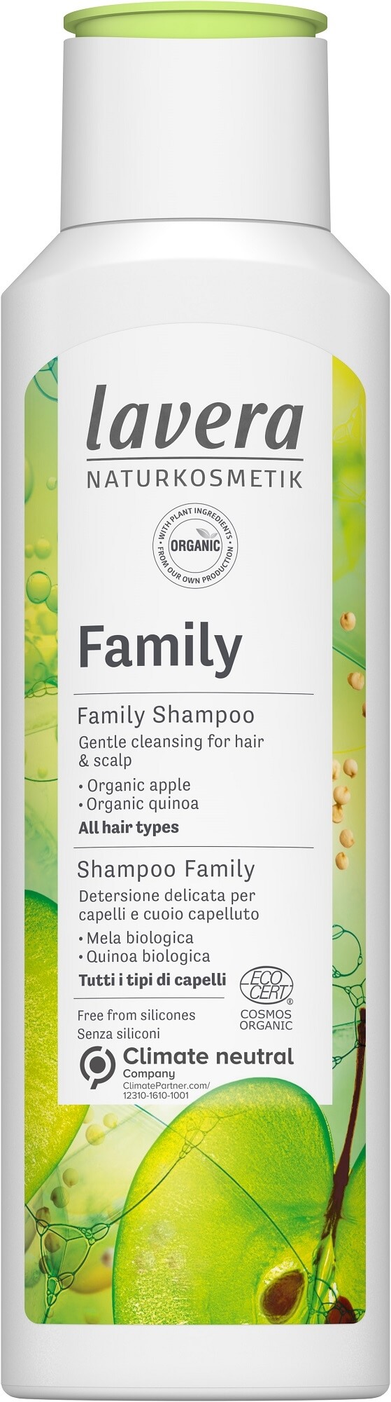 Zobrazit detail výrobku Lavera Šampon pro každodenní použití Family (Shampoo) 250 ml