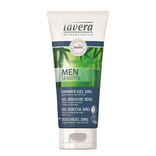 Zobrazit detail výrobku Lavera Vlasový a tělový šampon pro muže 3v1 (Gently cleanses Skin & Care) 200 ml