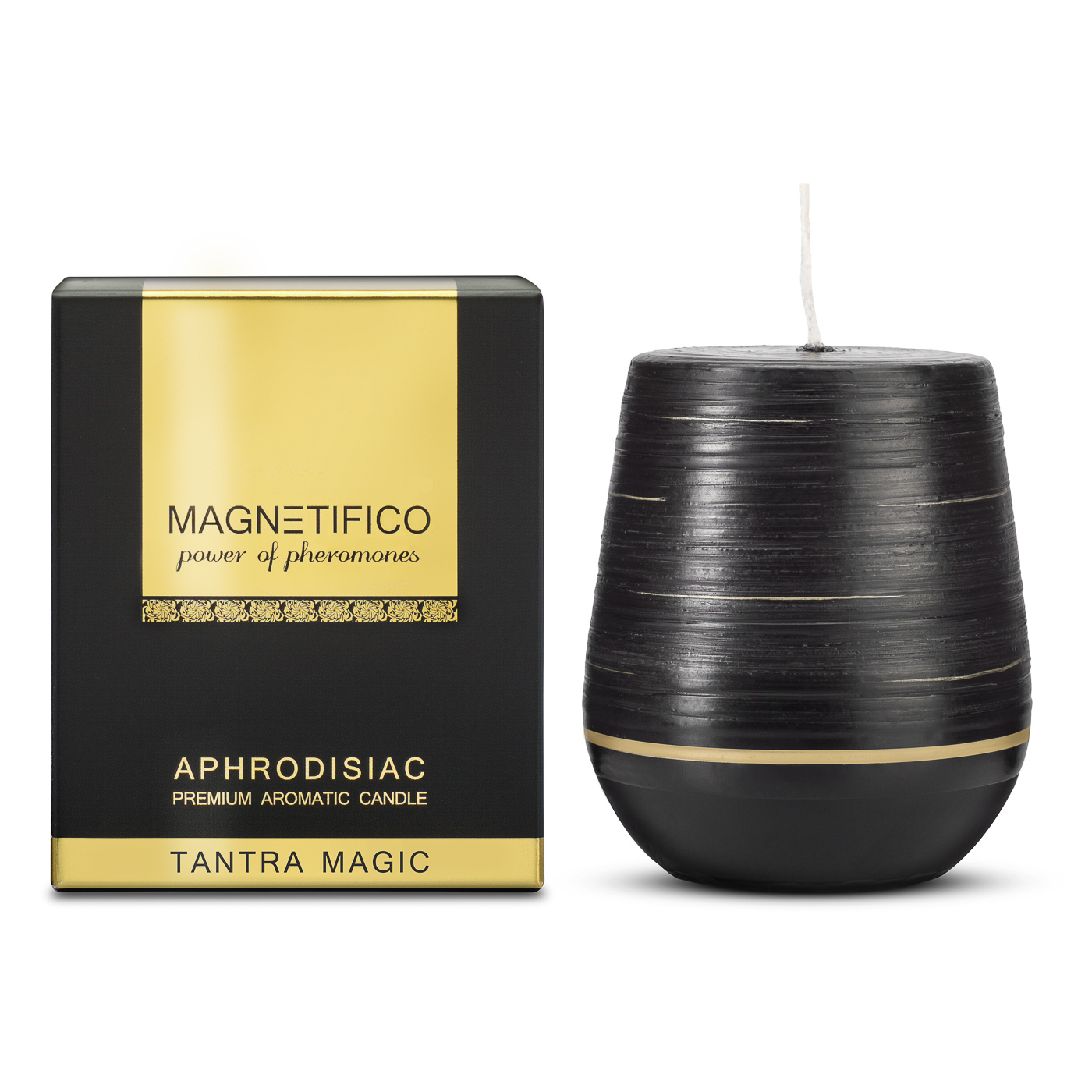 Levně Magnetifico Power Of Pheromones Afrodiziakální vonná svíčka Tantra Magic (Aphrodisiac Candle) 200 g