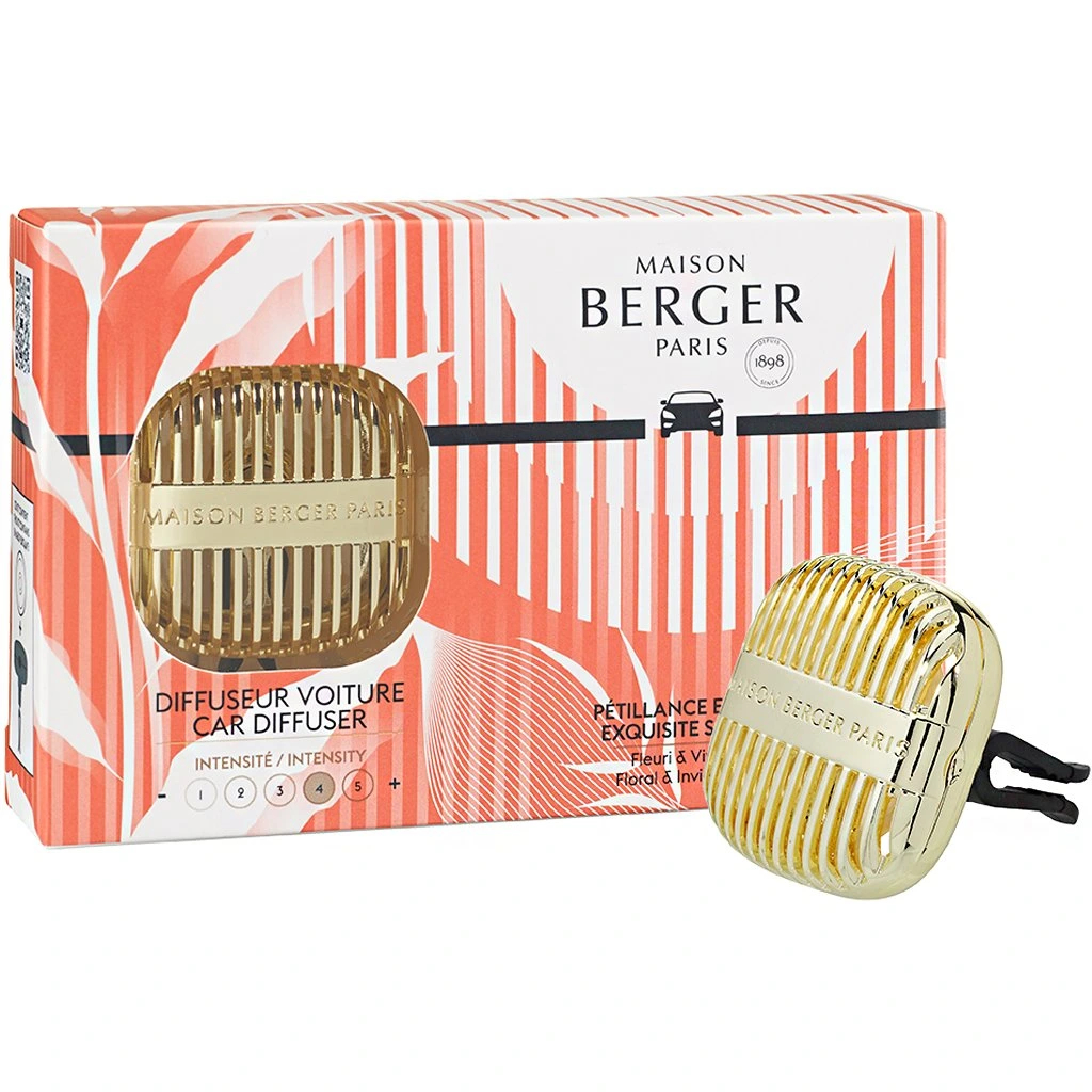 Maison Berger Paris Dárková sada difuzér do auta Cannelo + náplň Exqusite Sparkle