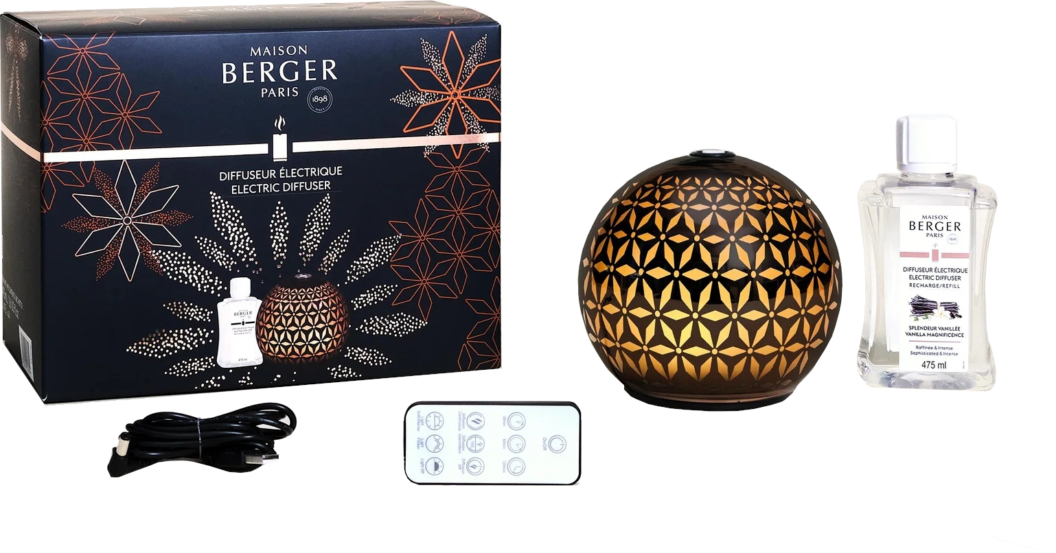Maison Berger Paris Darčeková sada elektrický difuzér Pomelis + náplň Vanilla Magnificence 475 ml