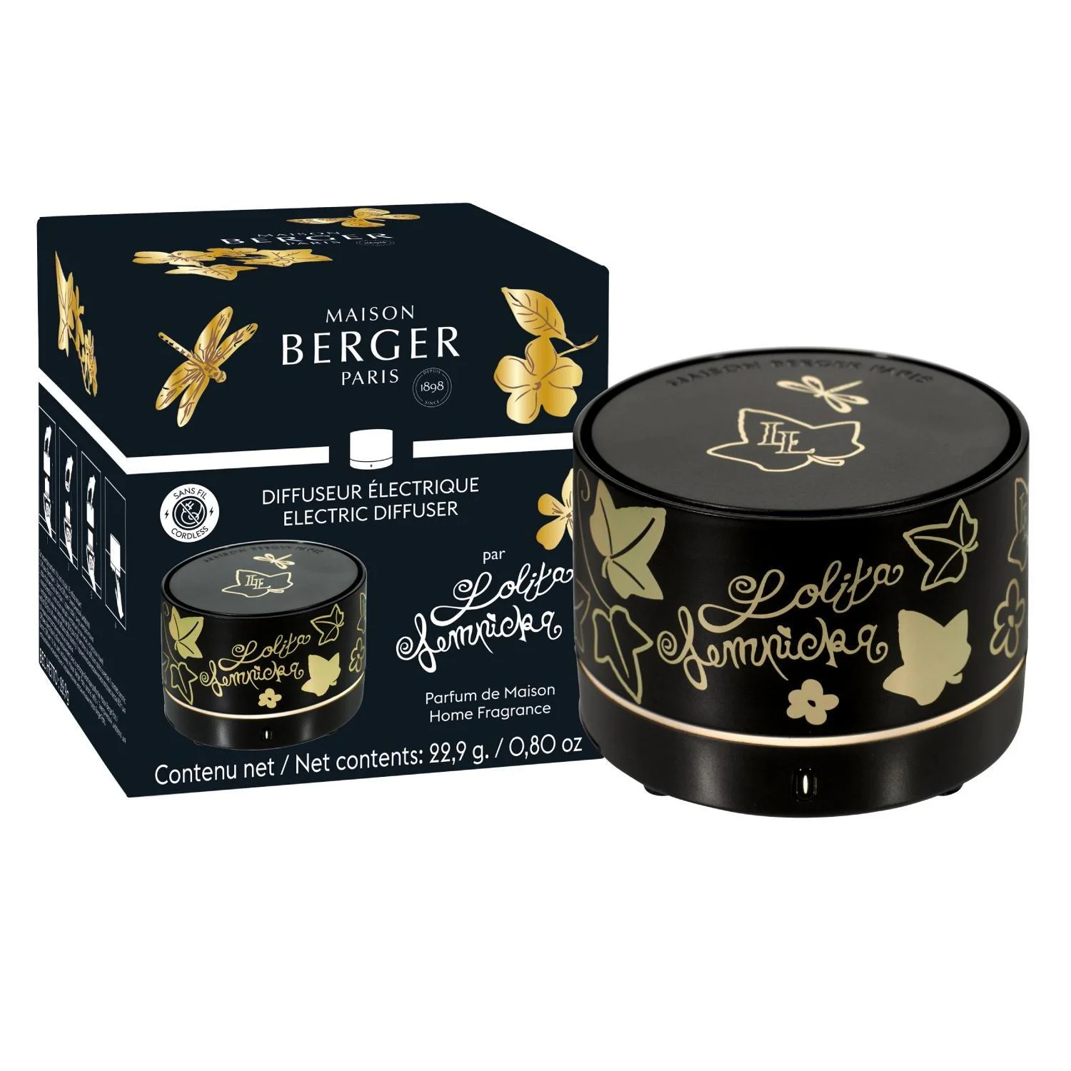 Maison Berger Paris Difúzer Nomade Lolita Lempicka čierny
