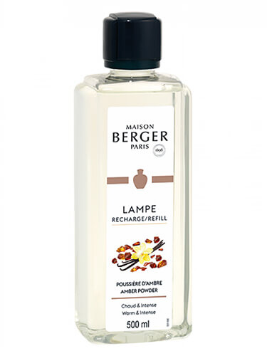 Maison Berger Paris Náplň do katalytické lampy Ambrový prach Amber Powder (Lampe Recharge/Refill) 500 ml