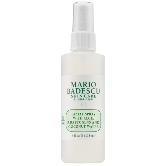 Mario Badescu Pleťový sprej s Aloe vera, adaptogeny a kokosovou vodou (Facial Spray) 118 ml