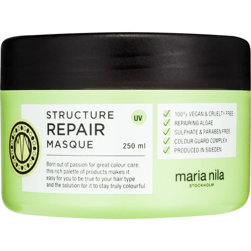 Maria Nila Vysoko intenzívna hydratačná maska na vlasy Structure Repair (Masque) 250 ml