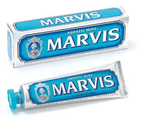 Marvis Zubní pasta s mořskou svěžestí (Aquatic Mint Toothpaste) 85 ml