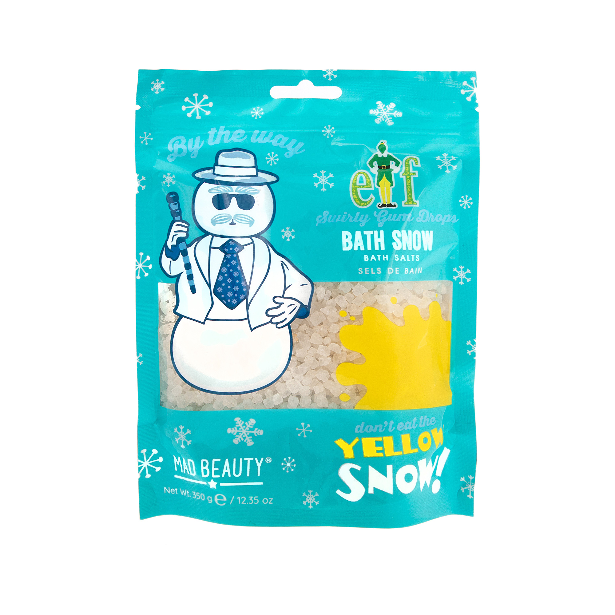 Mad Beauty Sůl do koupele Elf (Bath Snow Salts) 350 g