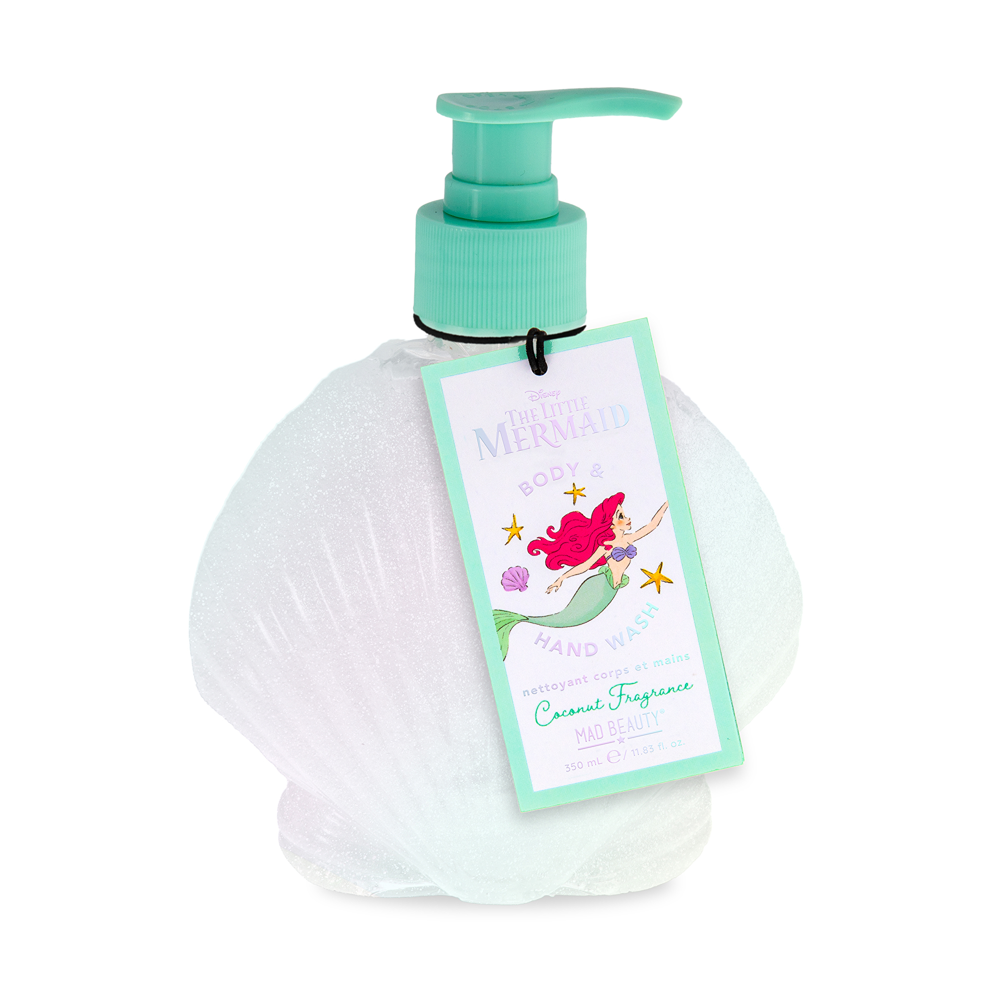 Mad Beauty Tekuté mýdlo na ruce a tělo Little Mermaid (Hand & Body Wash) 350 ml