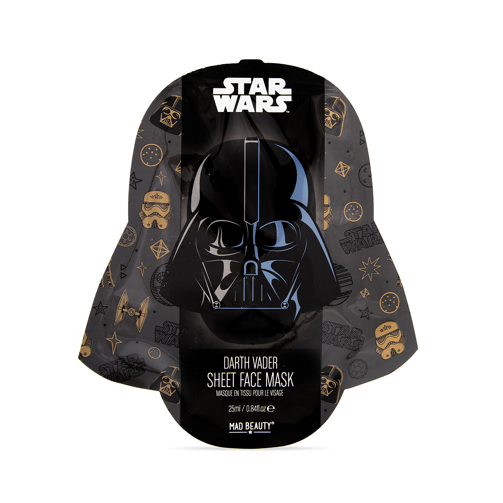 Mad Beauty Plátínková maska Darth Vader Star Wars 25 ml