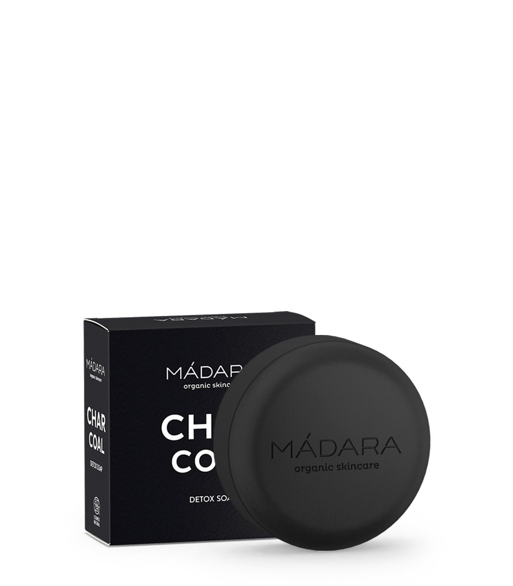 MÁDARA Detoxikační mýdlo Charcoal Detox Soap 90 g