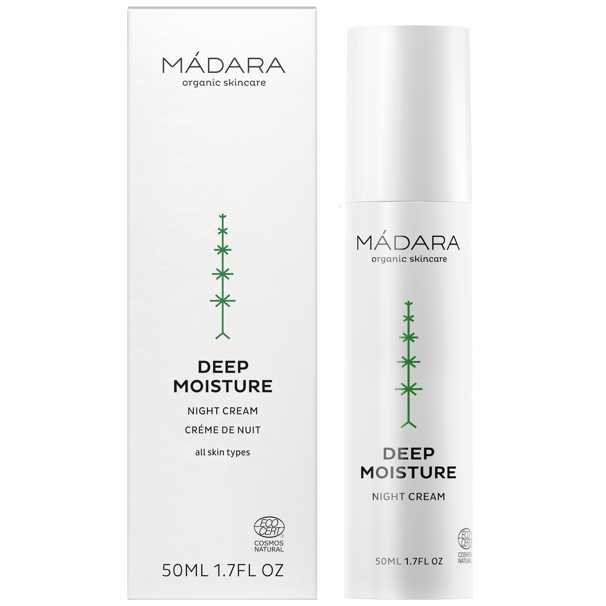 MÁDARA Noční krém Deep Moisture Night Cream 50 ml