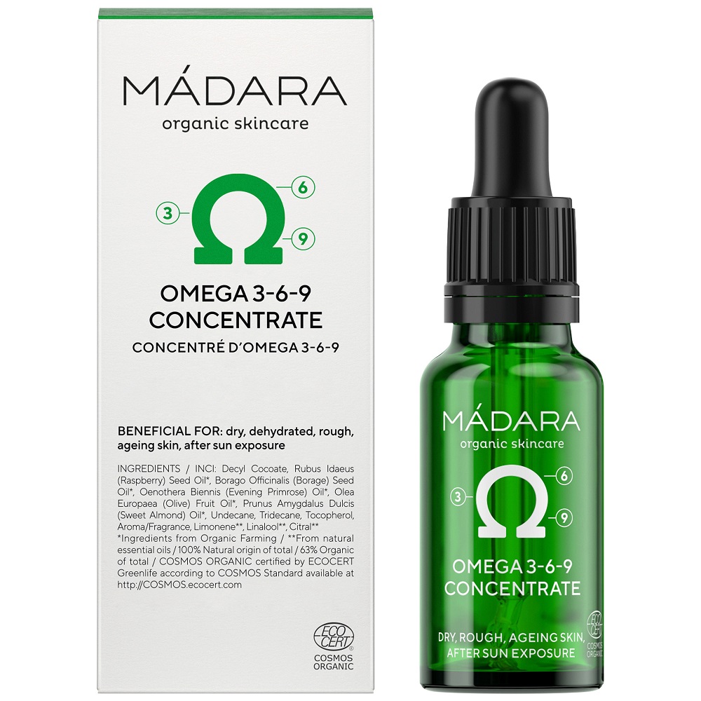 MÁDARA Omega 3-6-9 koncentrát (Omega 3-6-9 Concentrate) 17,5 ml