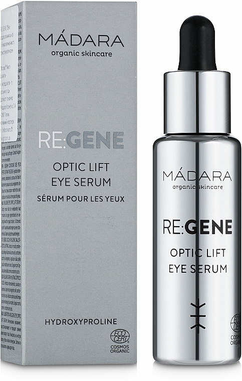 MÁDARA Optikai lifting szemkörnyékápoló szérum Re:Gene (Optic Lift Eye Serum) 15 ml