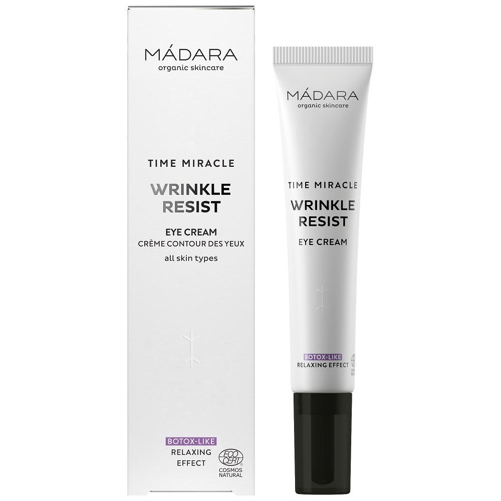Zobrazit detail výrobku MÁDARA Vyhlazující oční krém proti vráskám bez aplikátoru Time Miracle (Wrinkle Resist Eye Cream) 20 ml