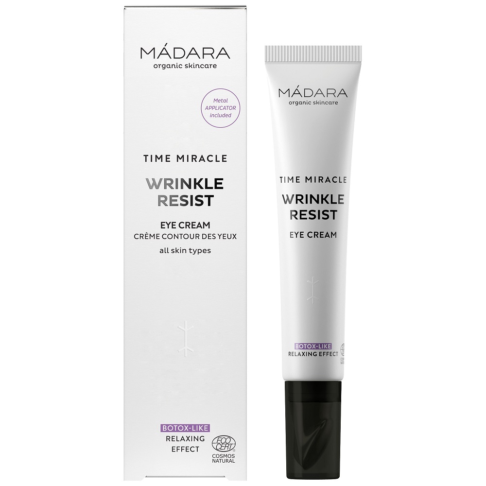 Zobrazit detail výrobku MÁDARA Vyhlazující oční krém proti vráskám s aplikátorem Time Miracle (Wrinkle Resist Eye Cream) 20 ml
