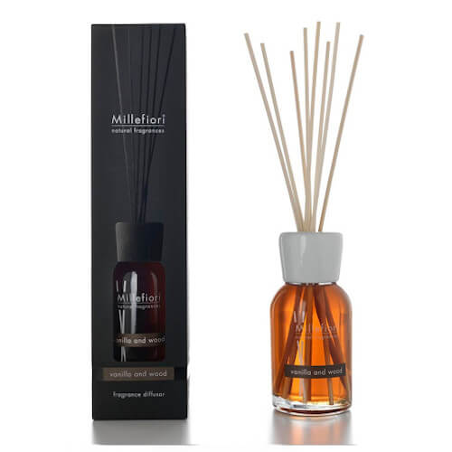 Levně Millefiori Milano Aroma difuzér Natural Vanilka a dřevo 100 ml