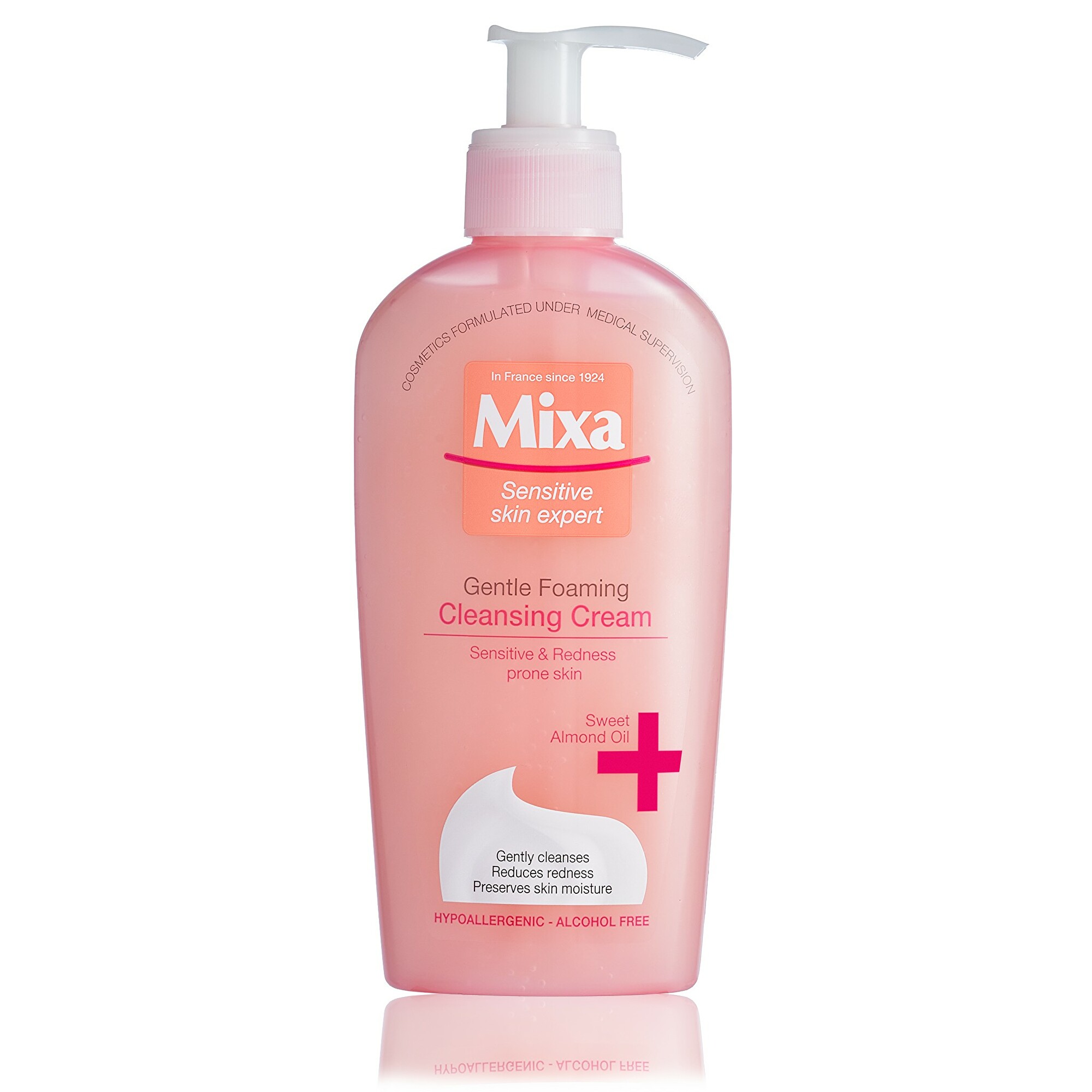 Mixa Jemný čisticí pěnivý gel Sensitive Skin Expert (Foaming Cleansing Cream) 200 ml