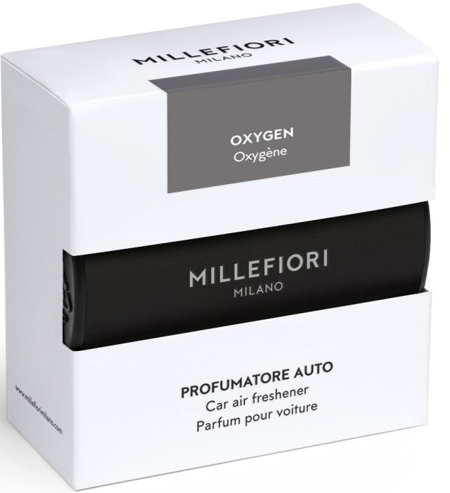 Millefiori Milano Vůně do auta Classic Oxygen - černá