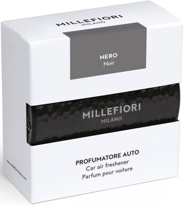 Millefiori Milano Vůně do auta Metal Shades Nero - černá