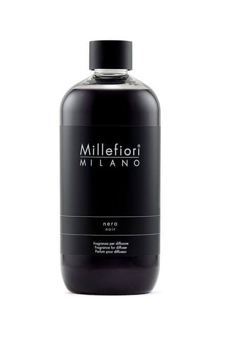 Levně Millefiori Milano Náhradní náplň do aroma difuzéru Natural Černá 500 ml