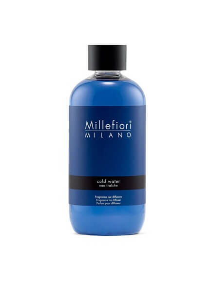 Levně Millefiori Milano Náhradní náplň do aroma difuzéru Natural Chladná voda 250 ml