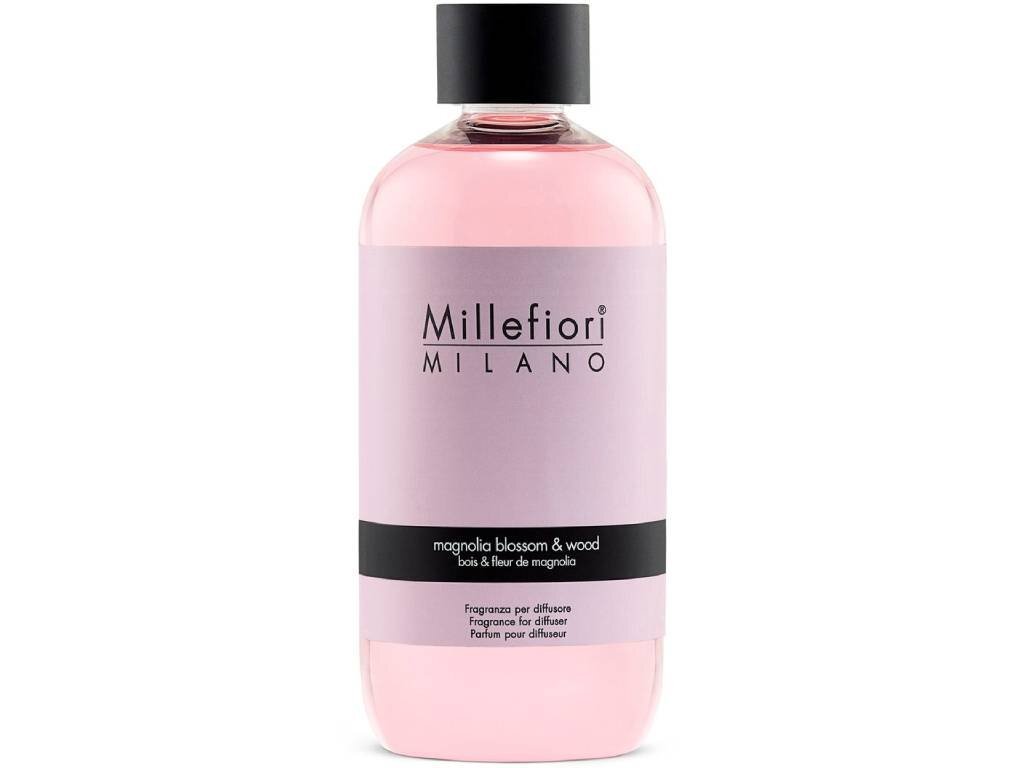 Levně Millefiori Milano Náhradní náplň do aroma difuzéru Natural Květy magnólie a dřevo 250 ml