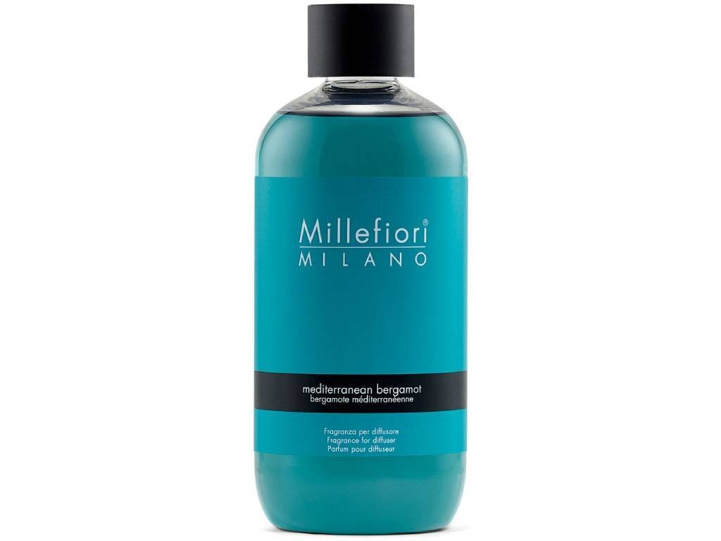 Levně Millefiori Milano Náhradní náplň do aroma difuzéru Natural Středomořský bergamot 250 ml
