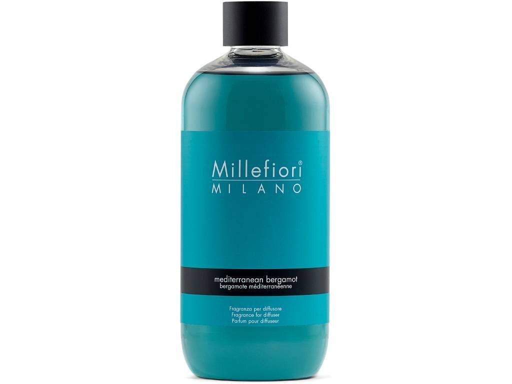 Levně Millefiori Milano Náhradní náplň do aroma difuzéru Natural Středomořský bergamot 500 ml