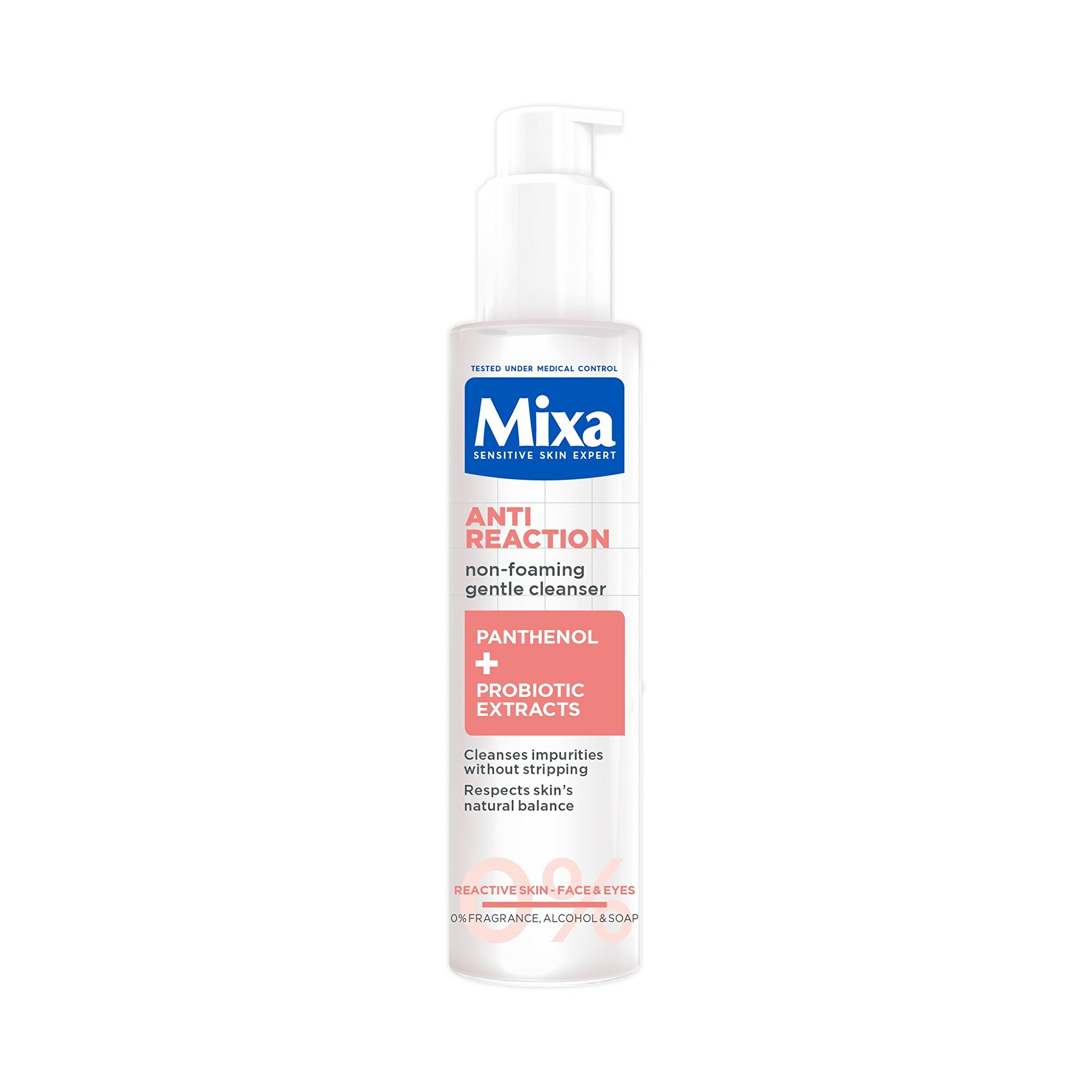 Mixa Upokojujúci čistiaci gél Anti-Reaction Cleanser 150 ml