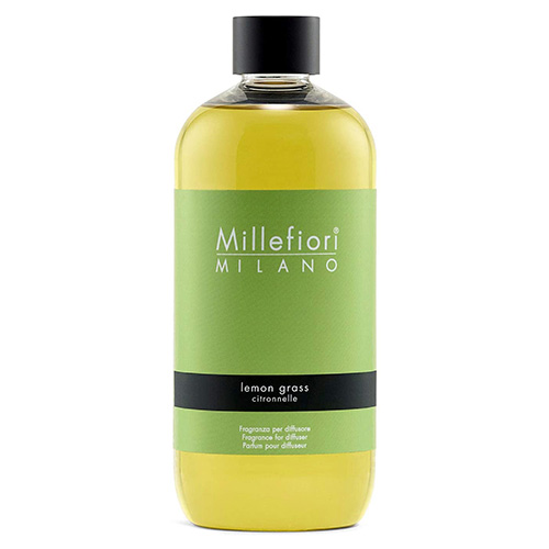 Millefiori Milano Náhradní náplň do aroma difuzéru Natural Citrónová tráva 250 ml