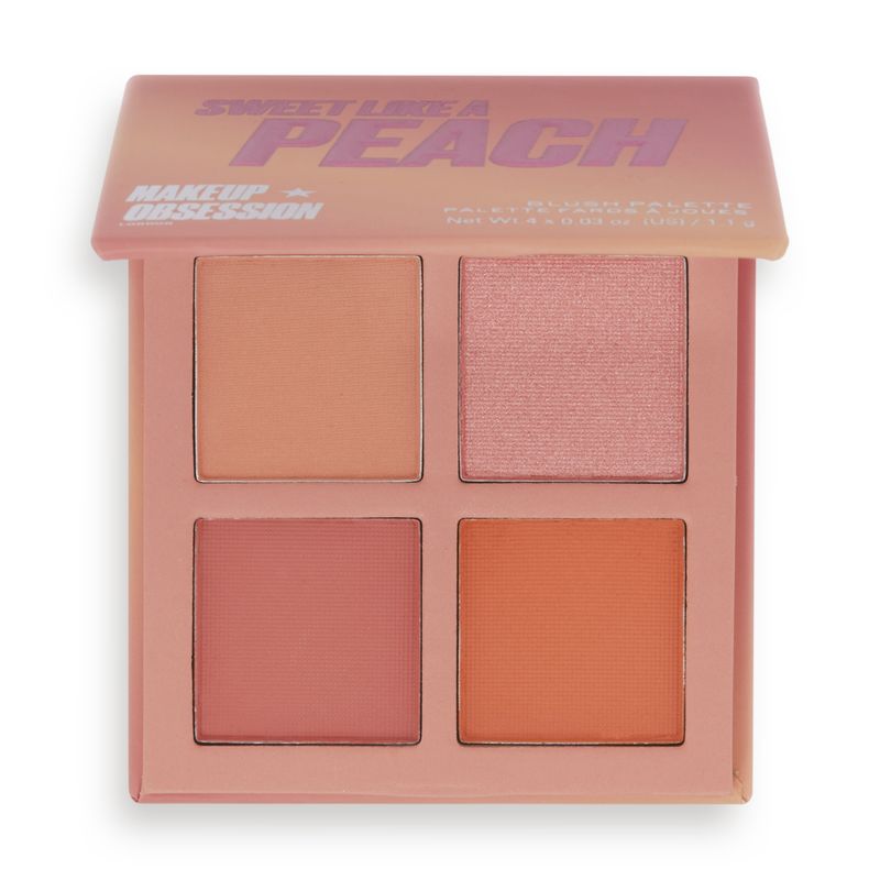 Makeup Obsession Paletka tvářenek Sweet as a Peach (Blush Crush Palette) 1,1 g