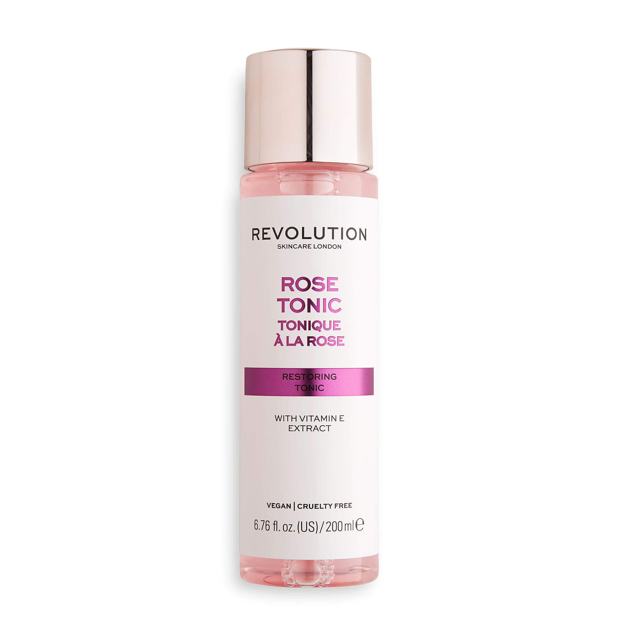 Levně Revolution Skincare Obnovující růžové tonikum Rose Tonic (Restoring Tonic) 200 ml