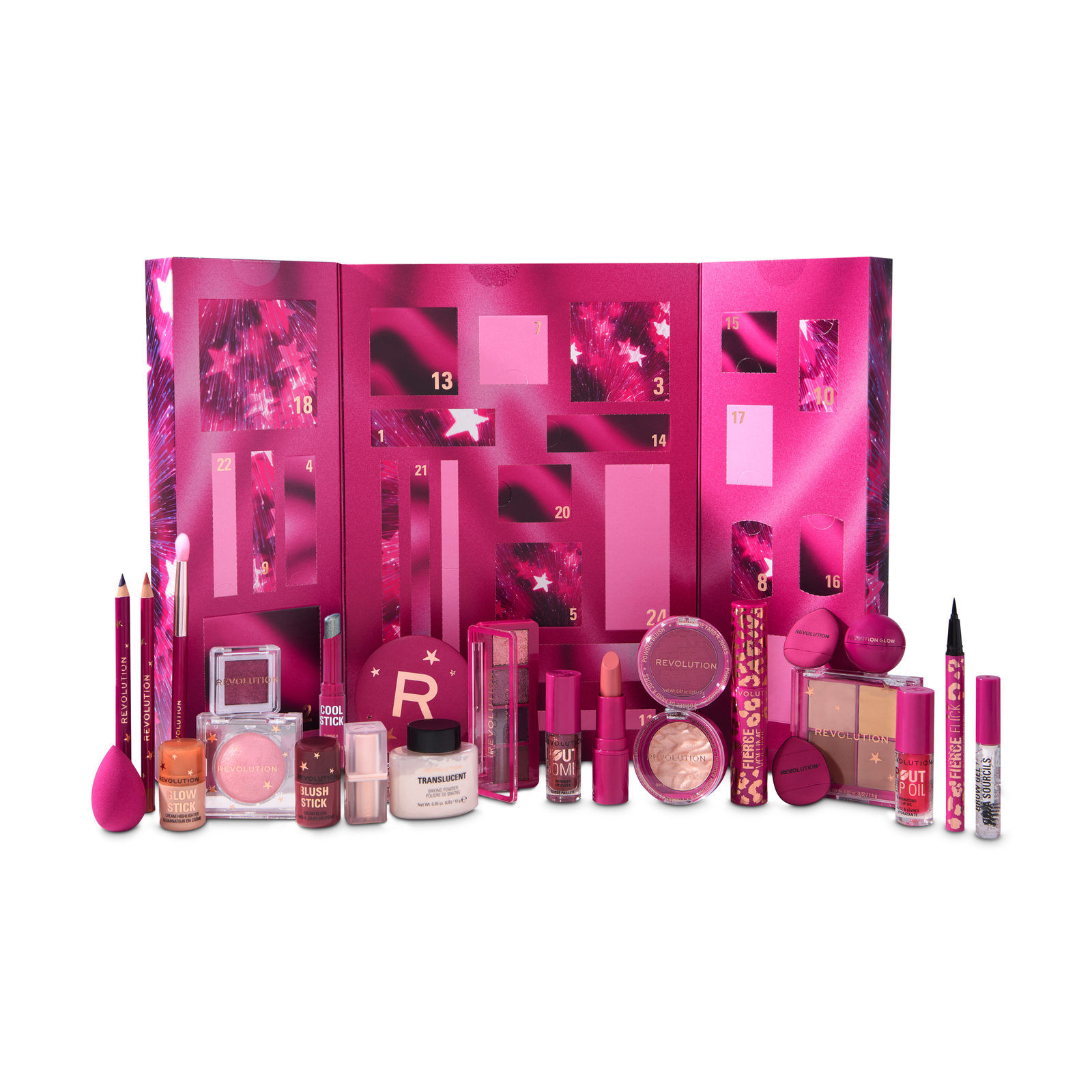 Revolution Adventný kalendár All Stars Beauty Advent Calendar