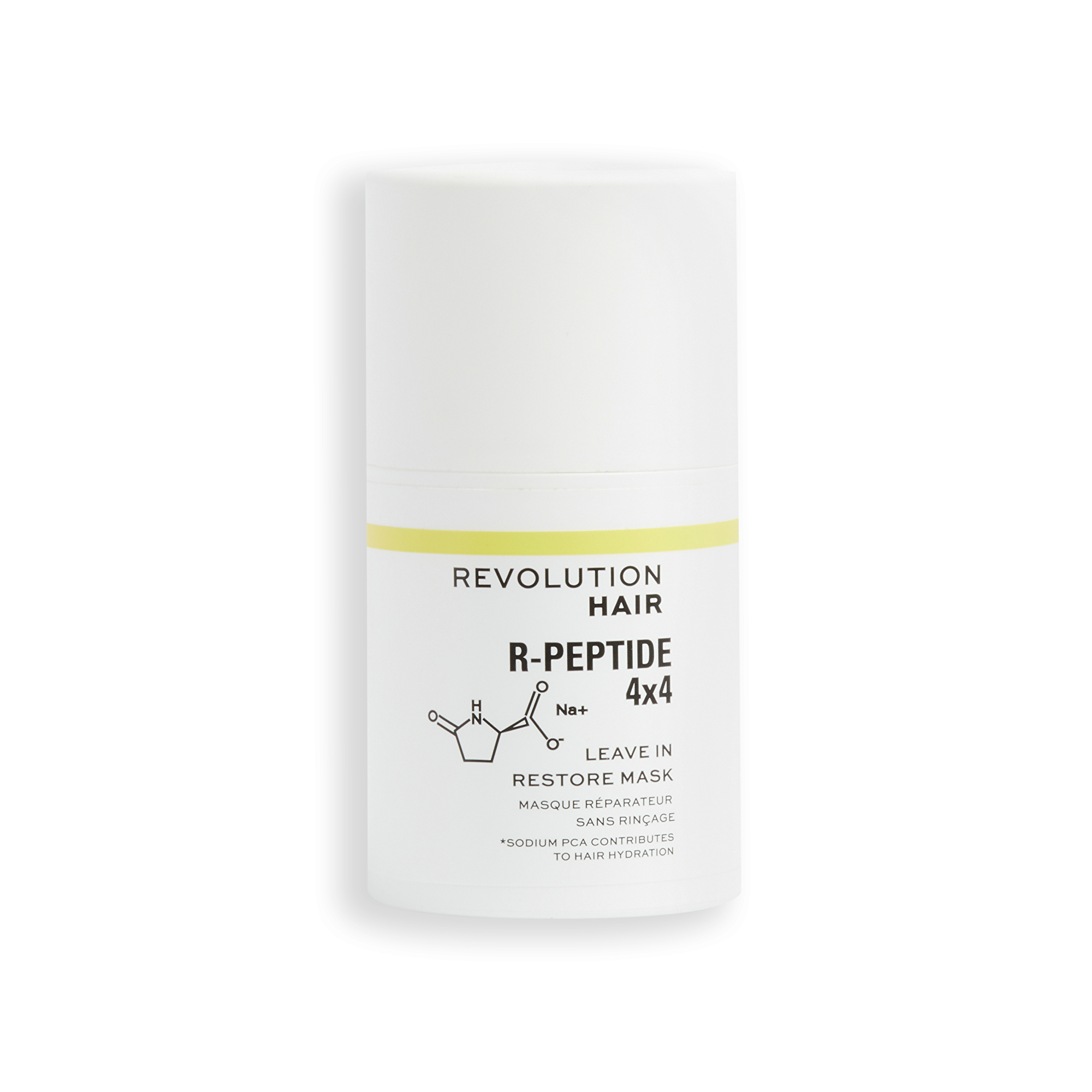 Revolution Haircare Bezoplachová maska na vlasy R-Peptide 4x4 (Leave-In Repair Mask) 50 ml
