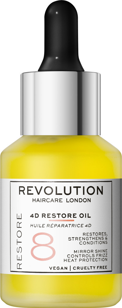 Revolution Haircare Regenerační olej na suché a poškozené vlasy 8 (4D Restore Oil) 30 ml