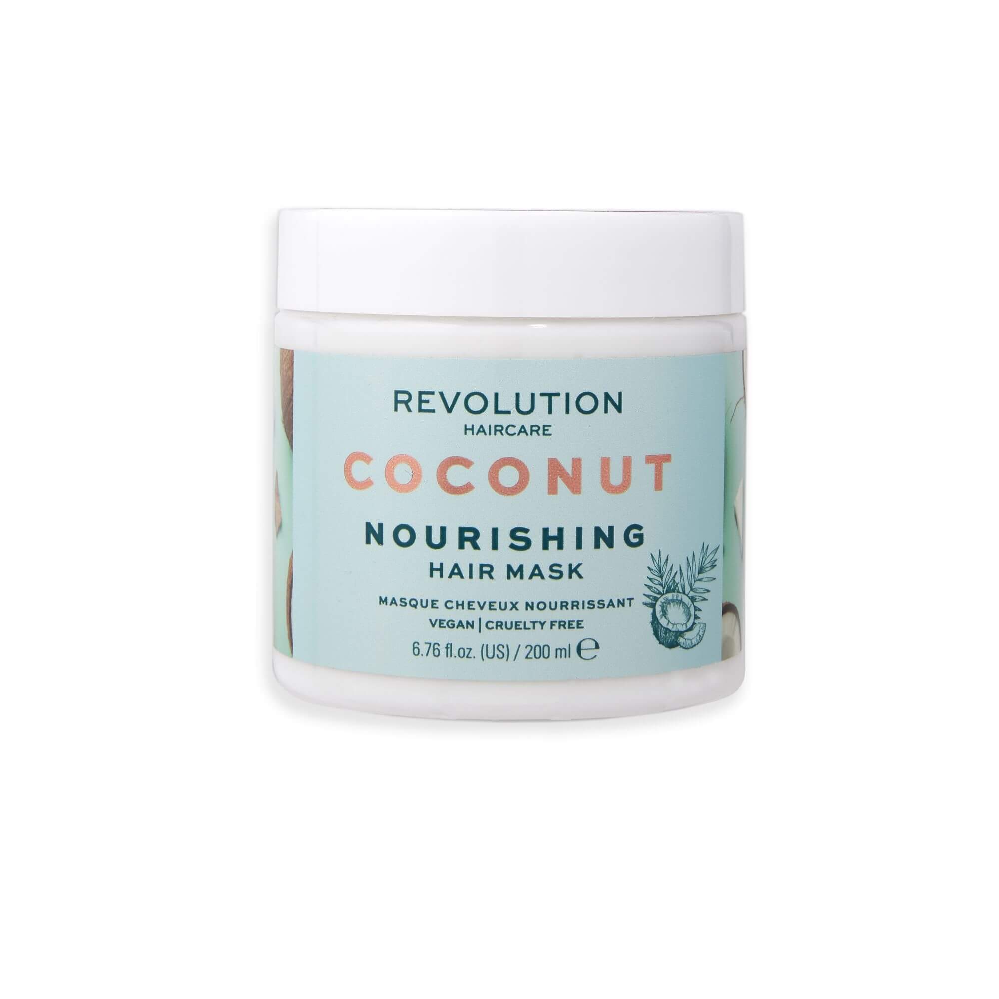 Revolution Haircare Vyživující maska na vlasy Kokos (Nourishing Coconut Mask) 200 ml