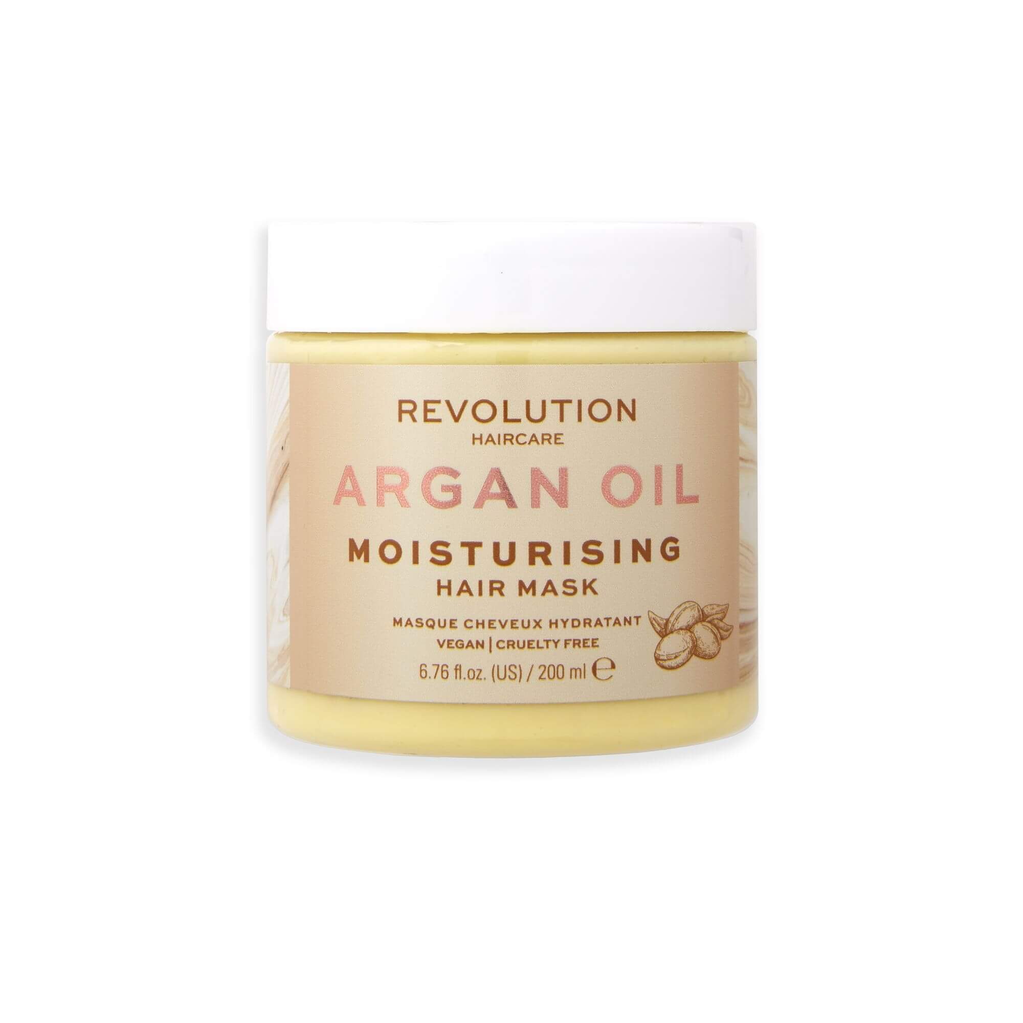 Revolution Haircare Vyživujúci maska na vlasy s arganovým olejom ( Moisturising Argan Oil Mask) 200 ml