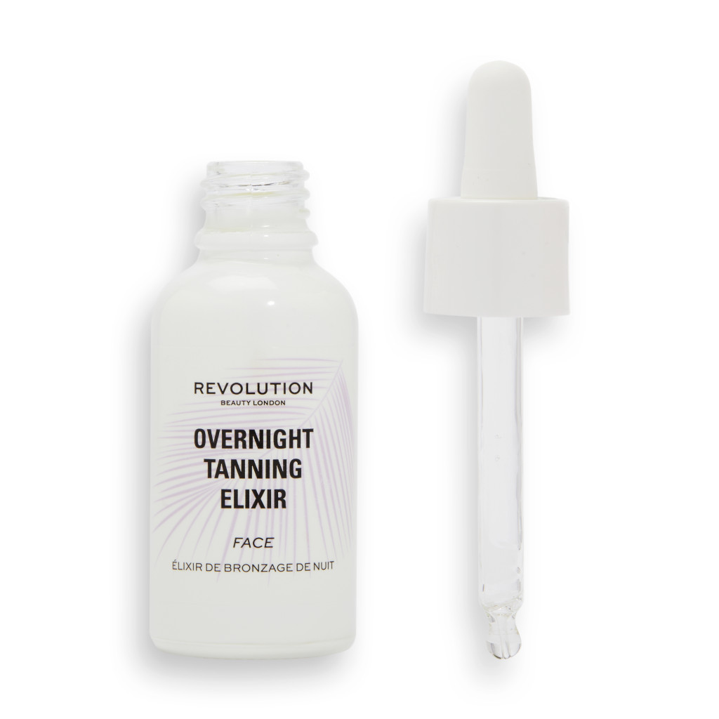 Revolution Nočné samoopaľovacie pleťové sérum (Overnight Tanning Elixir) 30 ml